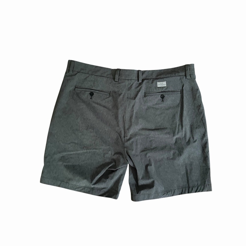 Lot Of 2 Vineyard Vines Breaker Shorts Mens 40 Khaki Navy Stretch Preppy Golf - Picture 6 of 12